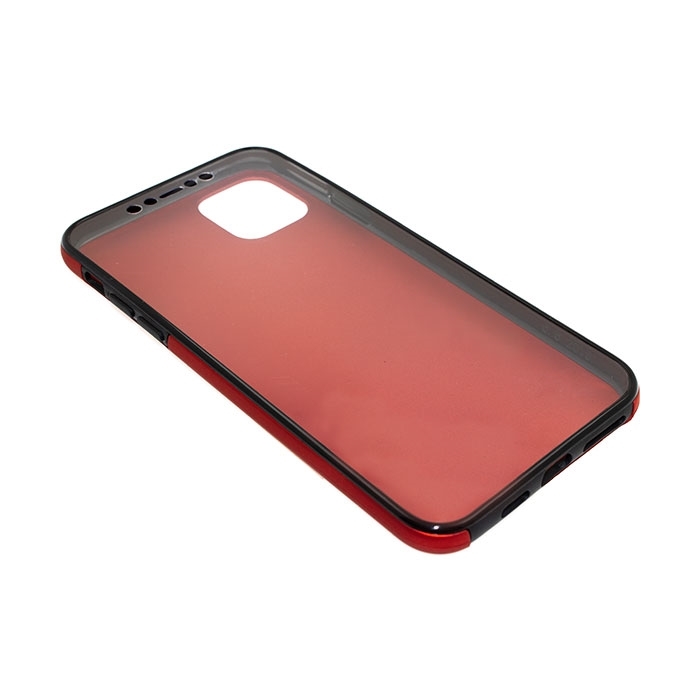 Θήκη 360 Full protective για iPhone 11 Pro Max - Χρώμα: Κόκκινο