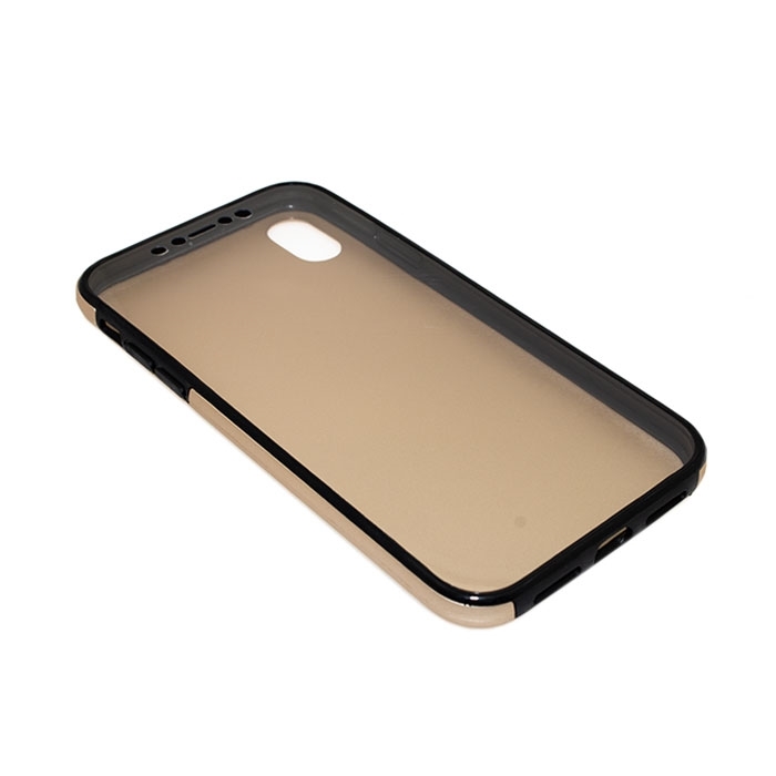 Θήκη 360 Full protective για iPhone XR - Χρώμα: Χρυσό