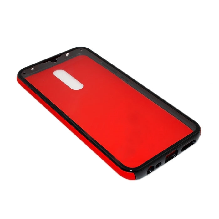 Θήκη 360 Full protective για Xiaomi Redmi 8 / 8A - Χρώμα: Κόκκινο