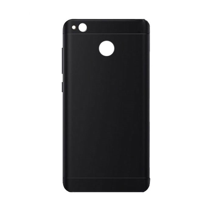 Πίσω Καπάκι για Xiaomi Redmi 4X - Χρώμα: Μαύρο