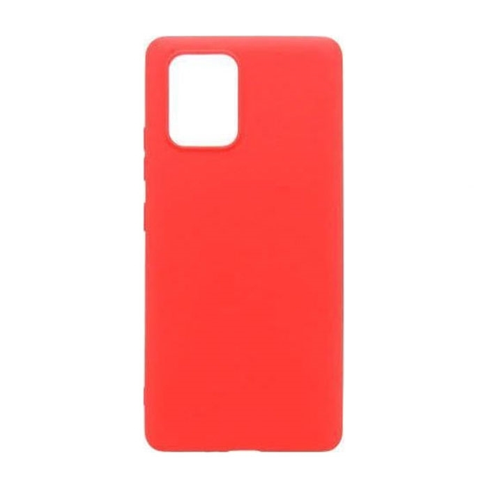 Θήκη Πλάτης Σιλικόνης για Samsung G770F Galaxy S10 Lite 6.7' - Χρώμα: Πορτοκαλί