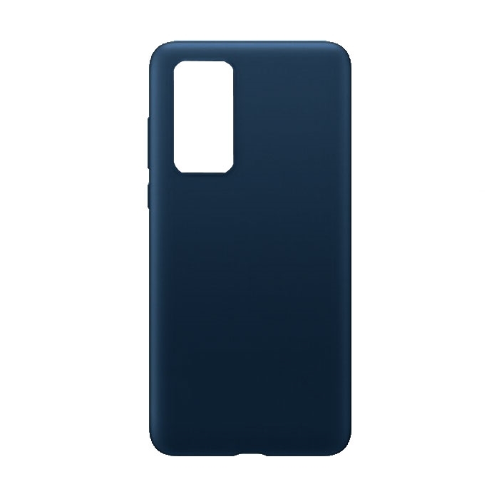 Θήκη Πλάτης Σιλικόνης για Huawei P40 Pro - Χρώμα: Μπλε