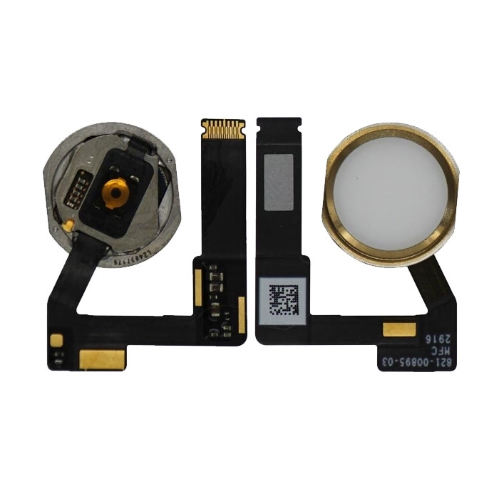 Καλωδιοταινία Κεντρικού Κουμπιού / Home Button Flex για iPad Air 3 A2152 / A2154 - Χρώμα: Λευκό