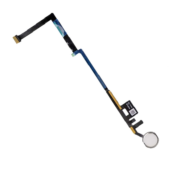 Καλωδιοταινία Κεντρικού Κουμπιού / Home Button Flex για iPad 5 /iPad 6 - Χρώμα: λευκό