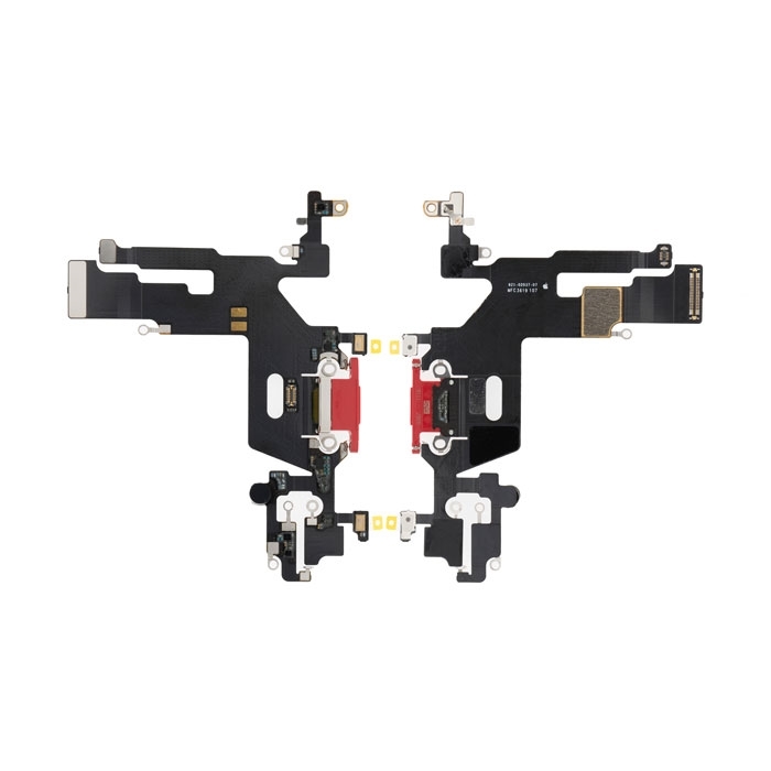 Καλωδιοταινία Φόρτισης / Dock Charging Flex για iPhone 11 - Χρώμα: Κόκκινο