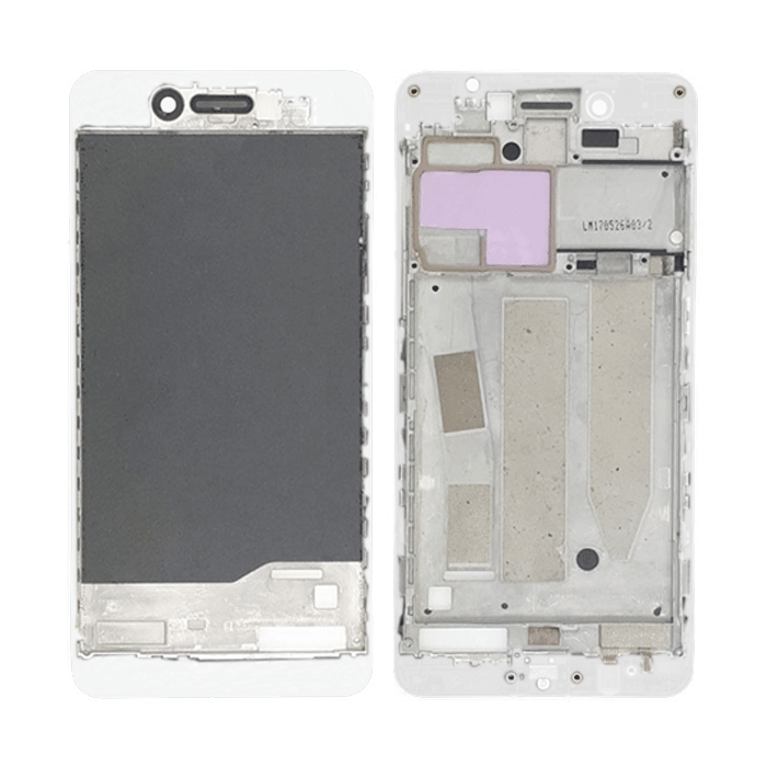 Μπροστινό Πλαίσιο Οθόνης LCD Front Frame για Huawei Nova Smart - Χρώμα: Λεύκο