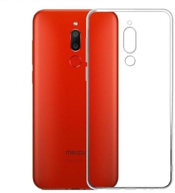 Θήκη Πλάτης Σιλικόνης Anti Shock 0.5mm για Meizu M6T - Χρώμα: Διάφανο