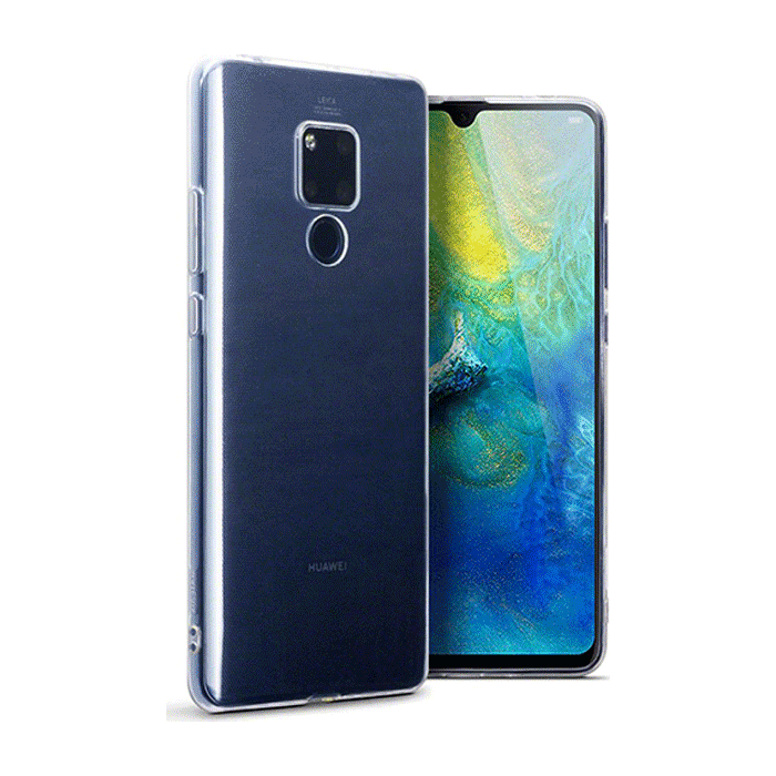 Θήκη Πλάτης Σιλικόνης Anti Shock 1.5mm για Huawei Mate 20 X - Χρώμα: Διάφανο