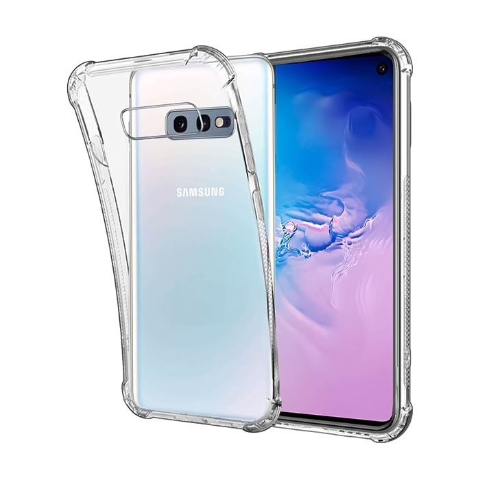 Θήκη Πλάτης Σιλικόνης Anti Shock 1.5mm για Samsung G970F Galaxy S10e 5.8' - Χρώμα: Διάφανο