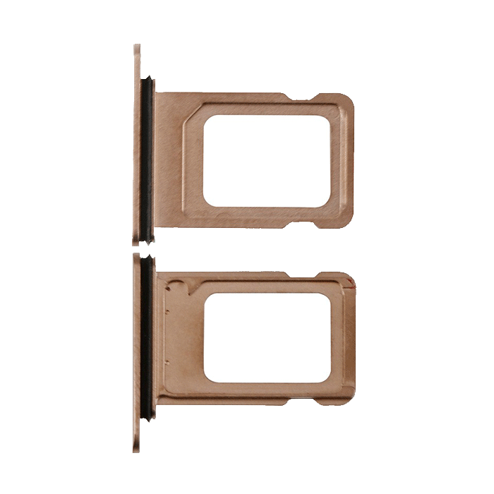 Υποδοχή Κάρτας Single SIM Tray για Apple iPhone 11 Pro / Pro Max - Χρώμα: Χρυσό