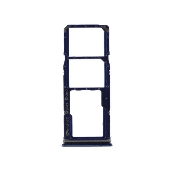Υποδοχή Κάρτας Dual SIM Και SD (SIM Tray) για Samsung Galaxy A9 2018 A920F - Χρώμα: Μπλε