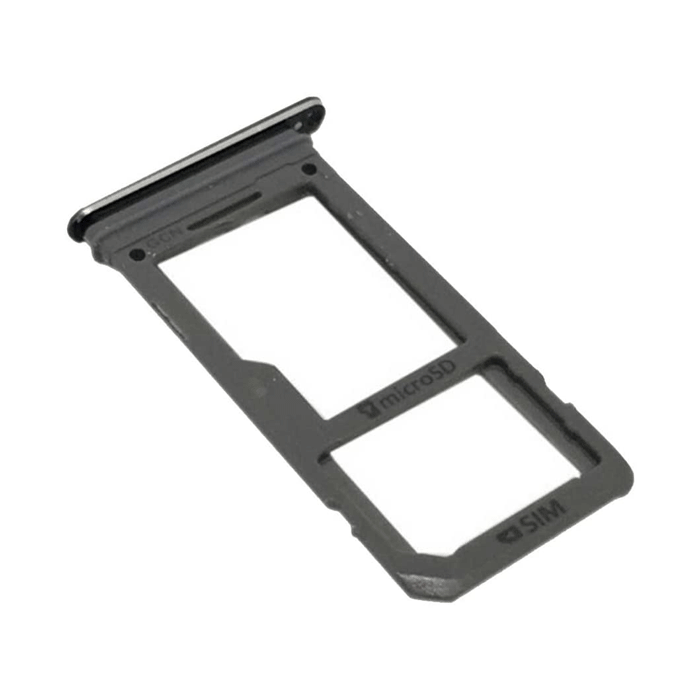 Υποδοχή Κάρτας Single SIM και SD (SIM Tray) για Samsung Galaxy S8 Plus G955F / Galaxy S8 G950F - Χρώμα: Μαύρο