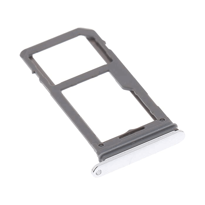 Υποδοχή Κάρτας Single SIM και SD (SIM Tray) για Samsung Galaxy S8 Plus G955F / Galaxy S8 G950F - Χρώμα: Ασημί