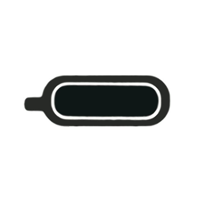 Κεντρικό κουμπί (Home Button) για Samsung Galaxy Tab 3 V T110 / T113 / T116 - Χρώμα: Μαύρο