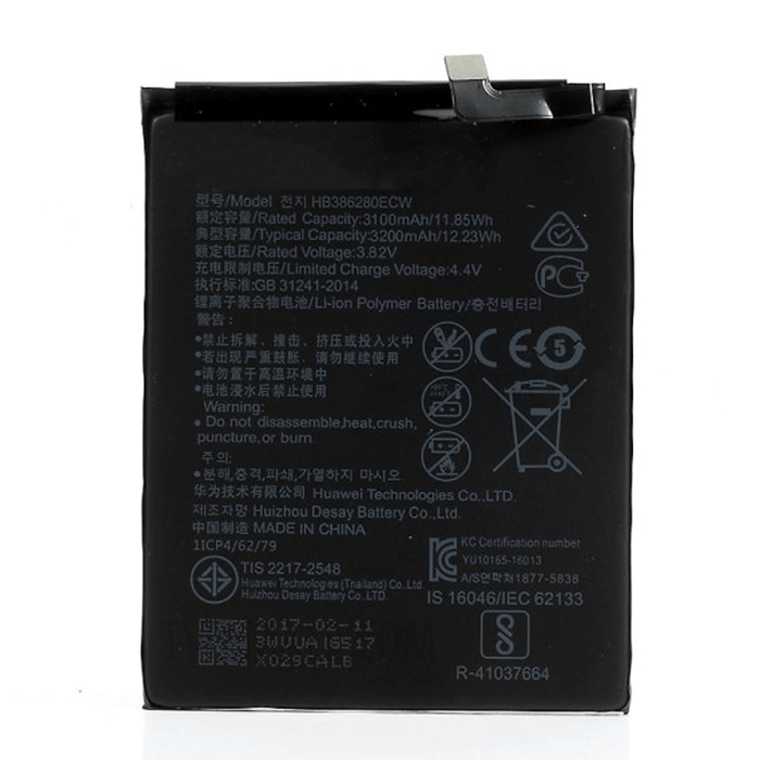 Μπαταρία Συμβατή με Huawei HB386280ECW για P10 - 3200 mAh
