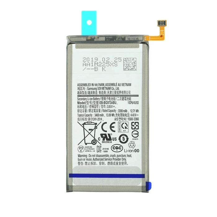 Μπαταρία Συμβατή με Samsung EB-BG973ABU για Galaxy S10 - 3400 mAh