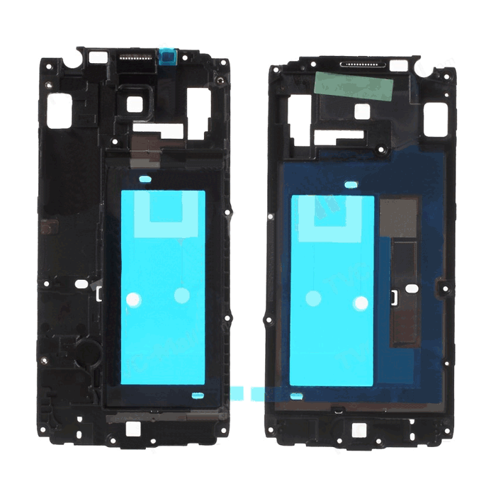Μπροστινό Πλαίσιο Οθόνης Front LCD Frame για Samsung Galaxy Α3 A300F - Χρώμα: Μαύρο