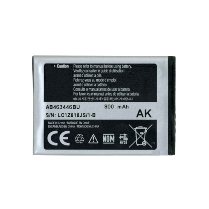 Μπαταρία Συμβατή με Samsung AB463446BU AB043446BE για X200/E250/S6310/S6312 - 800 mAh