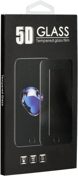 Προστασία Οθόνης Tempered Glass 9H/5D Full Glue Full Cover 0.3mm για Xiaomi Redmi 7A - Χρώμα: Μαύρο