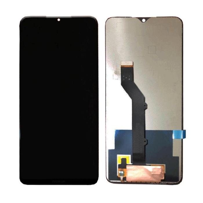 OEM Οθόνη LCD με Μηχανισμό Αφής για Nokia 5.3 - Χρώμα: Μαύρο