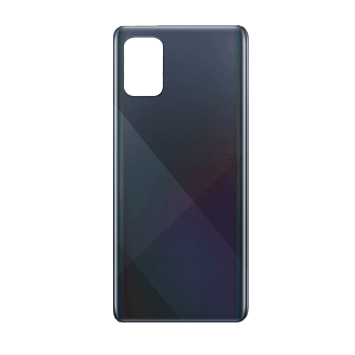 Πίσω Καπάκι για Samsung Galaxy A71 A715F - Χρώμα: Μαύρο
