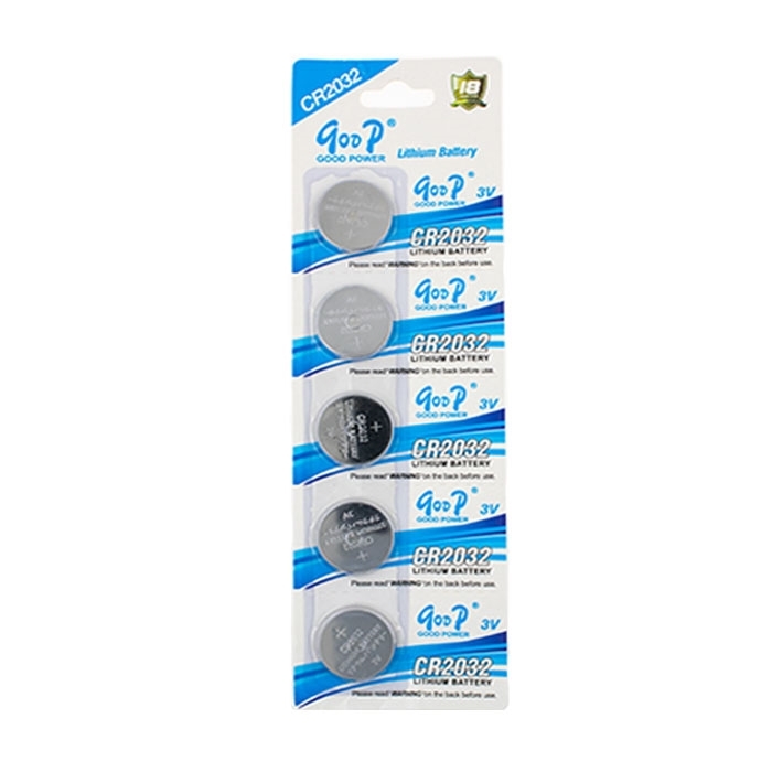 Μπαταρίες Buttoncell Goop 3V - CR2032 (5 τμχ)
