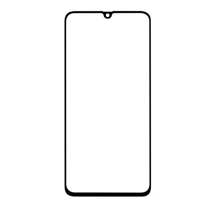 Τζαμάκι οθόνης Lens για Samsung Galaxy A71 A715F - Χρώμα: Μαύρο