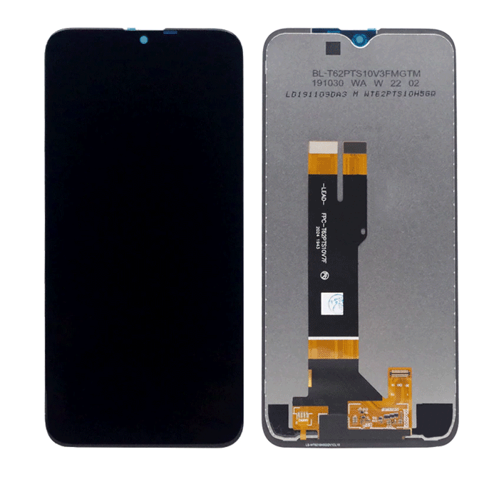 OEM Οθόνη LCD με Μηχανισμό Αφής για Nokia 2.3 - Χρώμα: Μαύρο