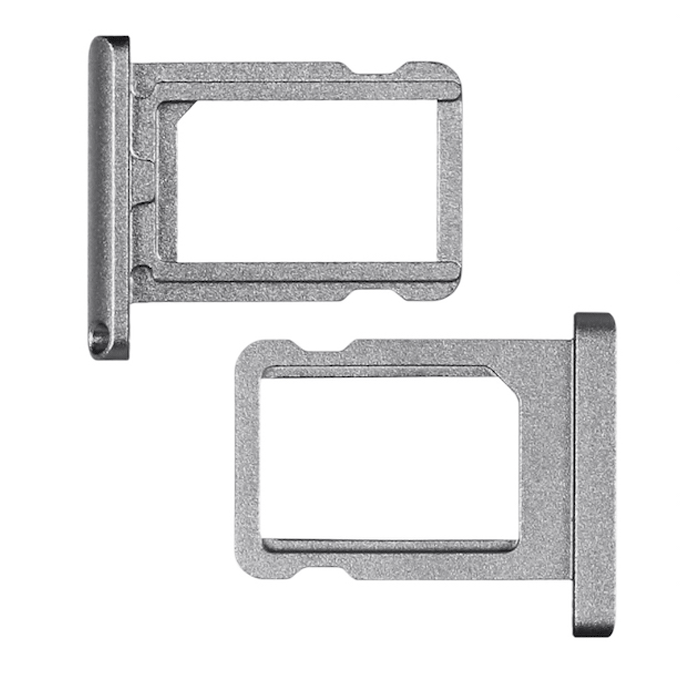 Υποδοχή Κάρτας Single SIM Tray για Apple iPad Pro 12.9 2015 - Χρώμα: Ασημί