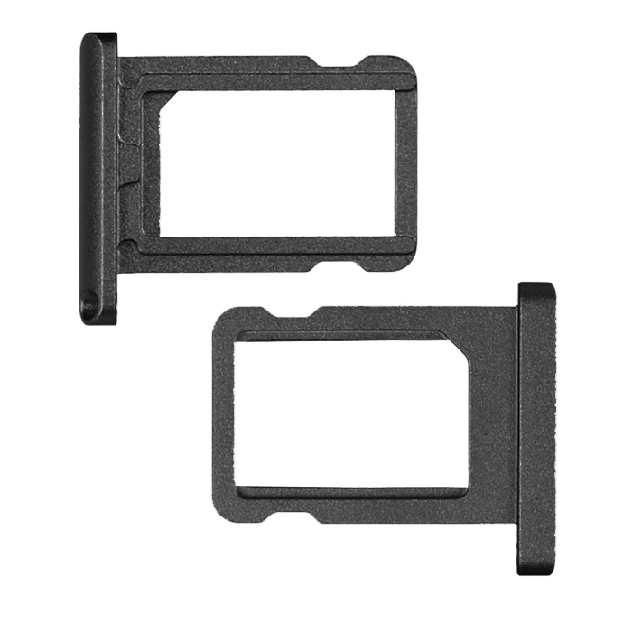 Υποδοχή Κάρτας Single SIM Tray για Apple iPad Pro 12.9 2015 - Χρώμα: Μαύρο