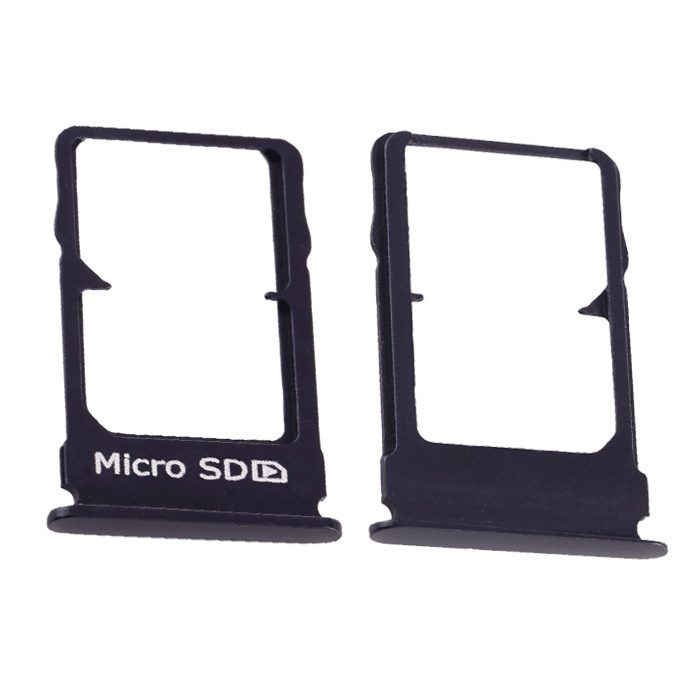 Υποδοχή Κάρτας Single Sim and SD Tray για Nokia 9 - Χρώμα: Μαύρο