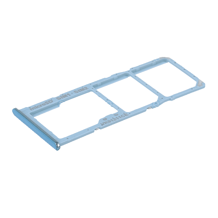 Υποδοχή Κάρτας Dual SIM και SD (SIM Tray) για Samsung Galaxy A51 A515F / A71 A715F GH98-44757Α - Χρώμα: Μπλε