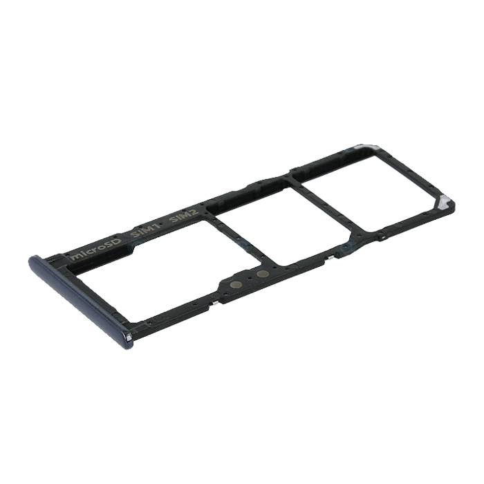 Υποδοχή Κάρτας Dual SIM και SD (SIM Tray) για Samsung Galaxy A51 A515F / A71 A715F GH98-44757Α - Χρώμα: Μαύρο