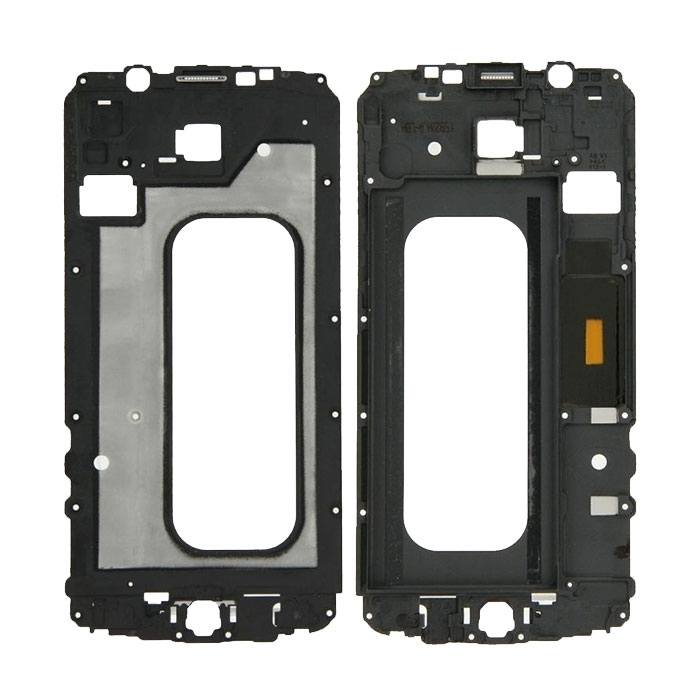 Μπροστινό Πλαίσιο Οθόνης Front LCD Frame για Samsung Galaxy A8 2015 A800F / A8000 - Χρώμα: Μαύρο