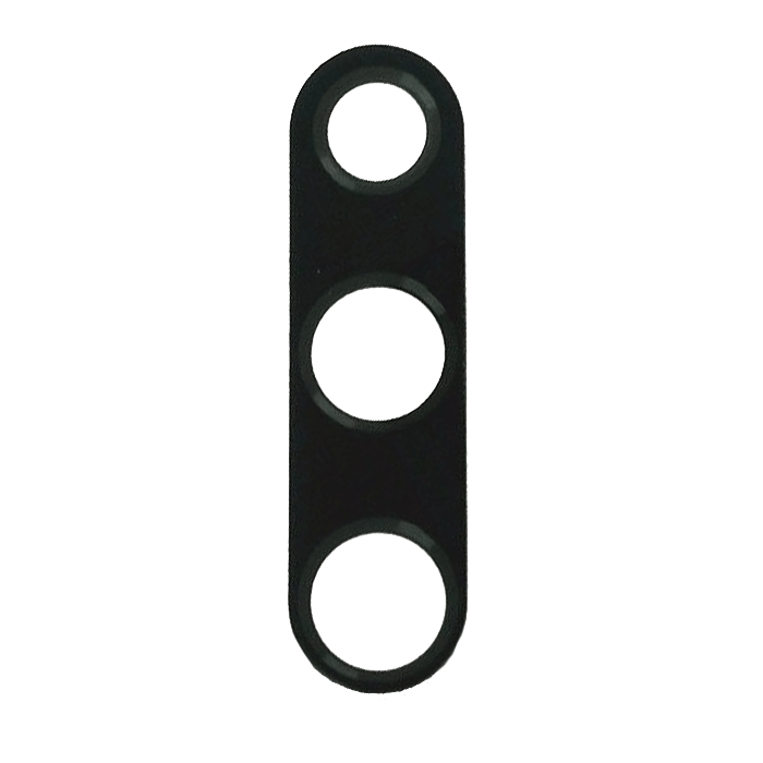 Τζαμάκι κάμερας (camera lens) για Samsung Galaxy A20s A207F - Χρώμα: Μαύρο