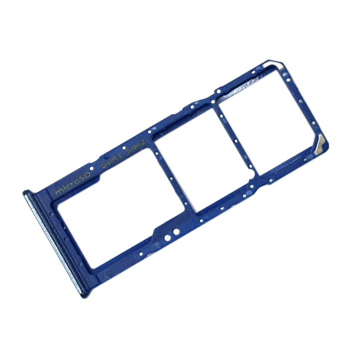 Υποδοχή Κάρτας Dual SIM και SD (SIM Tray) για Samsung Galaxy M20 M205F - Χρώμα: Μπλε