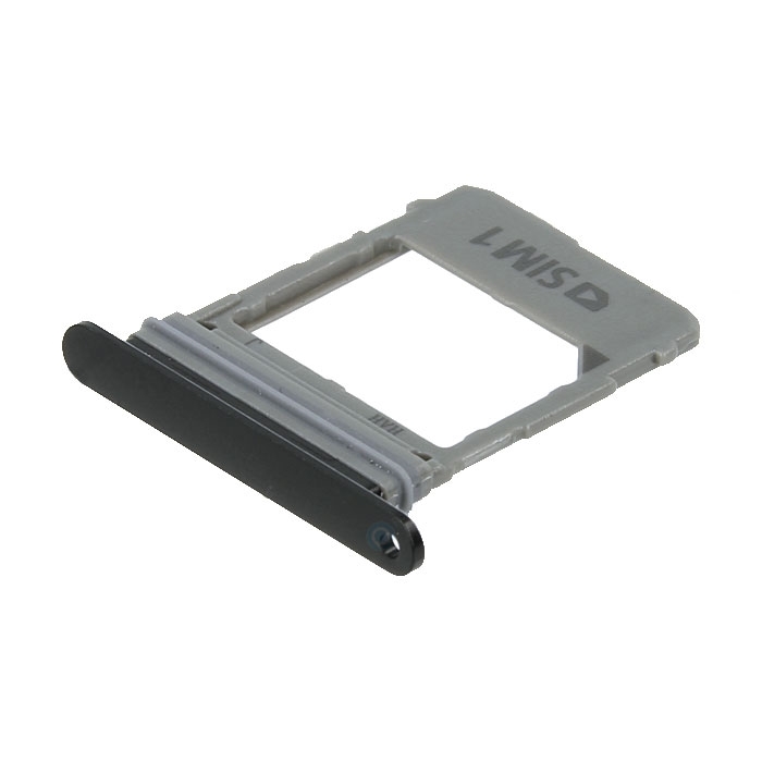 Υποδοχή Κάρτας SIM1 (SIM Tray) για Samsung Galaxy A8 2018 A530F / A8 Plus A730F GH98-42519B - Χρώμα: Μαύρο