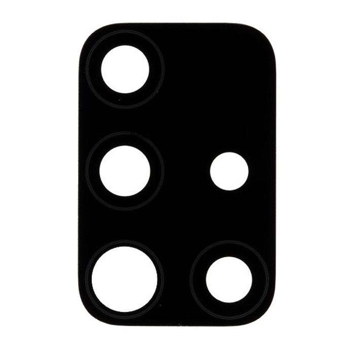 Τζαμάκι κάμερας (Camera Lens) για Samsung Galaxy A51 A515F - Χρώμα: Μαύρo