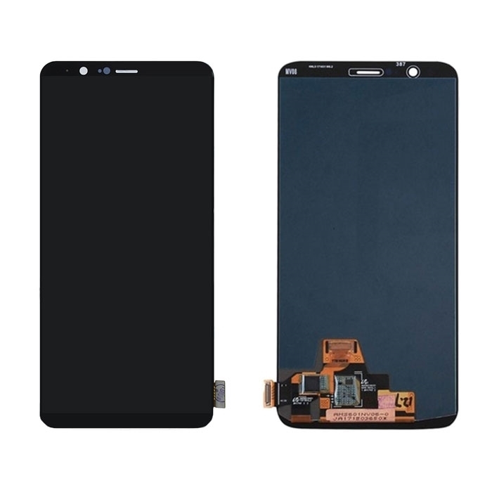 OPTIC AMOLED Οθόνη LCD με Μηχανισμό Αφής για OnePlus 5T A5010 - Χρώμα: Μαύρο