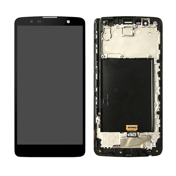 Οθόνη LCD με Μηχανισμό Αφής και Πλαίσιο για LG Stylo 2 Plus Stylus 2 Plus K530 / K535 / K550 / Ms550 - Χρώμα: Μαύρο