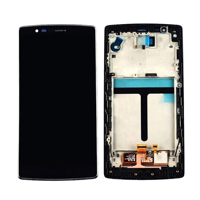 Οθόνη LCD με Μηχανισμό Αφής και Πλαίσιο για LG H955/H959/H950 G Flex 2 - Χρώμα: Μαύρο