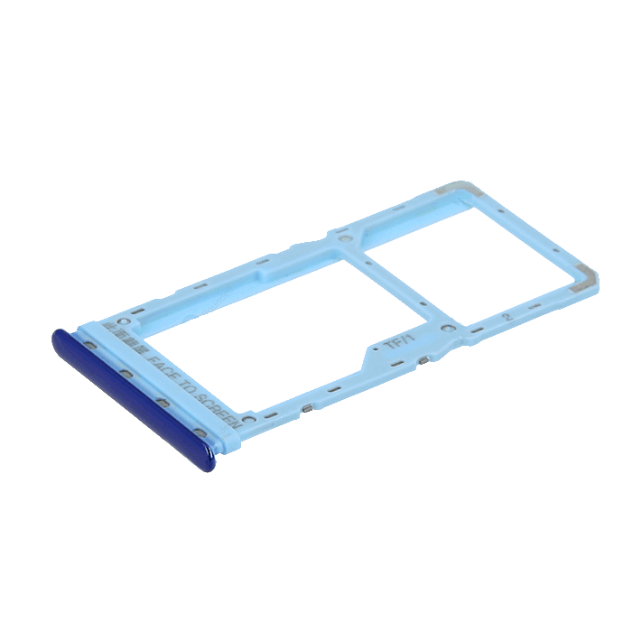 Υποδοχή Κάρτας Dual SIM και SD (SIM Tray) για Xiaomi Mi A3 - Χρώμα: Μπλε