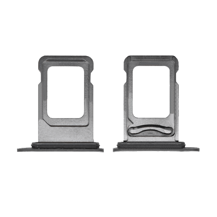 Υποδοχή Κάρτας Single Sim (SIM Tray) για iPhone XS Max- Χρώμα: Λευκό