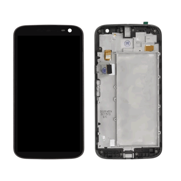 Οθόνη LCD με Μηχανισμό Αφής και Πλαίσιο για Motorola Moto G4 XT1622 - Χρώμα: Μαύρο