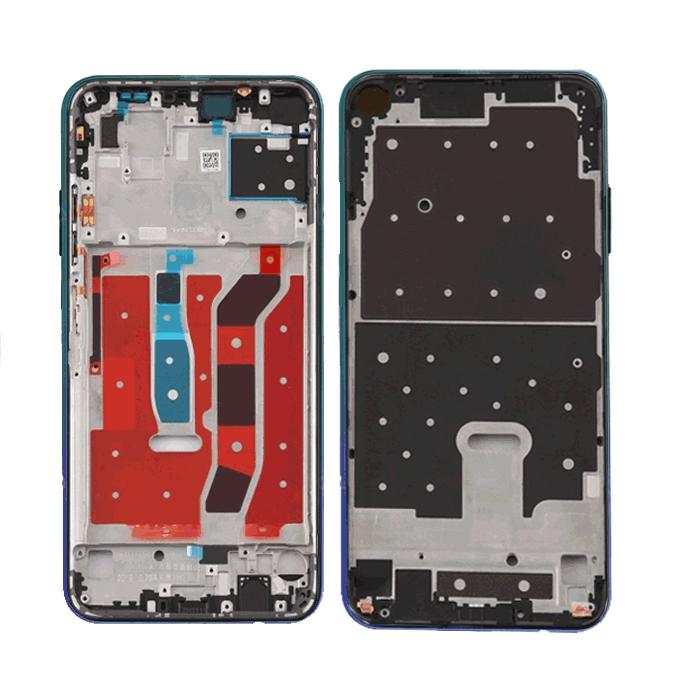 Μεσαίο Πλαίσιο Middle Frame για Huawei P40 Lite - Χρώμα: Aurora Blue