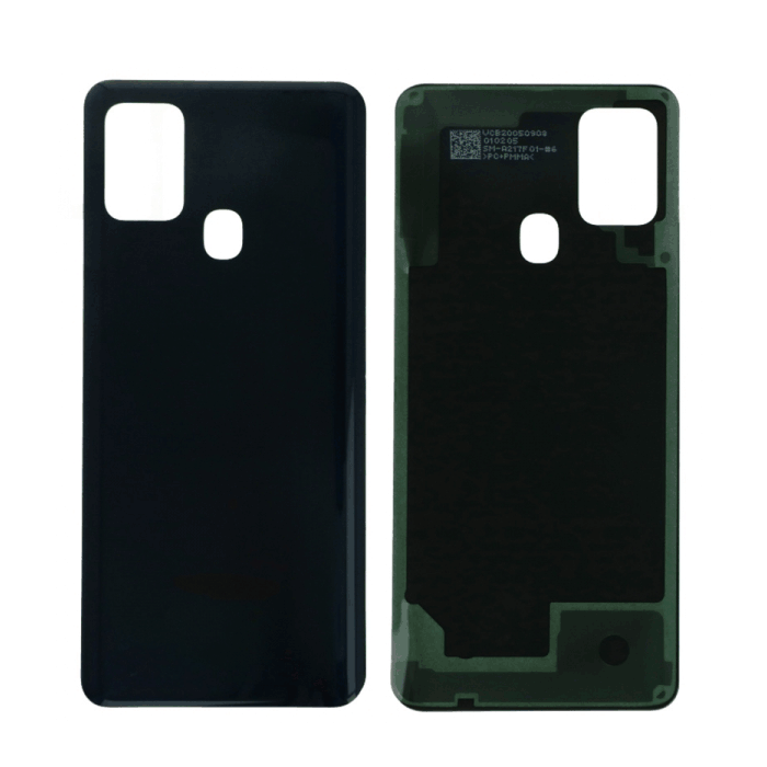 Πίσω Καπάκι για Samsung Galaxy A21s A217F - Χρώμα: Μαύρο