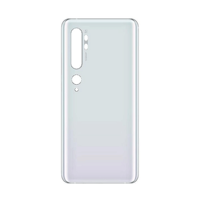 Πίσω Καπάκι για Xiaomi MI Note 10 - Χρώμα: Λευκό