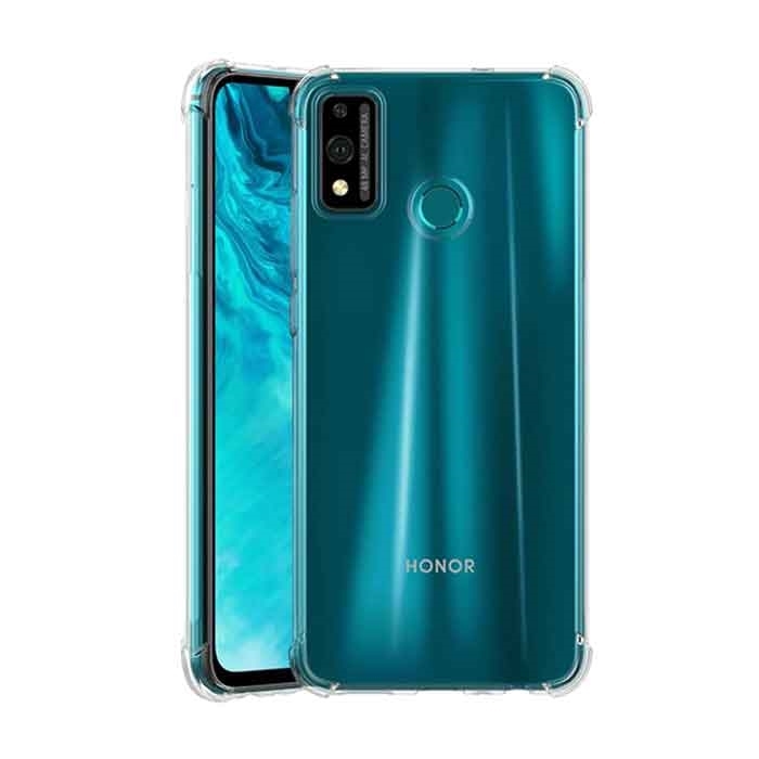 Θήκη Πλάτης Σιλικόνης Anti Shock 1.5mm για Huawei Honor 9X Lite - Χρώμα: Διάφανο
