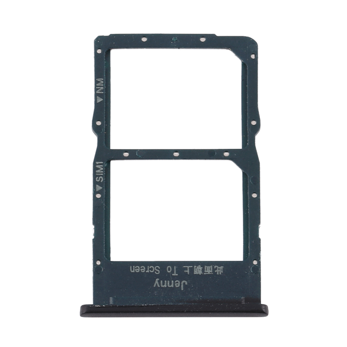 Υποδοχή Κάρτας Single SIM και SD (SIM Tray) για Huawei P40 Lite - Χρώμα: Μαύρο