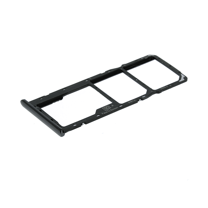 Υποδοχή Κάρτας Dual SIM and SD (SIM Tray) για Nokia 3.2 - Χρώμα: Μαύρο